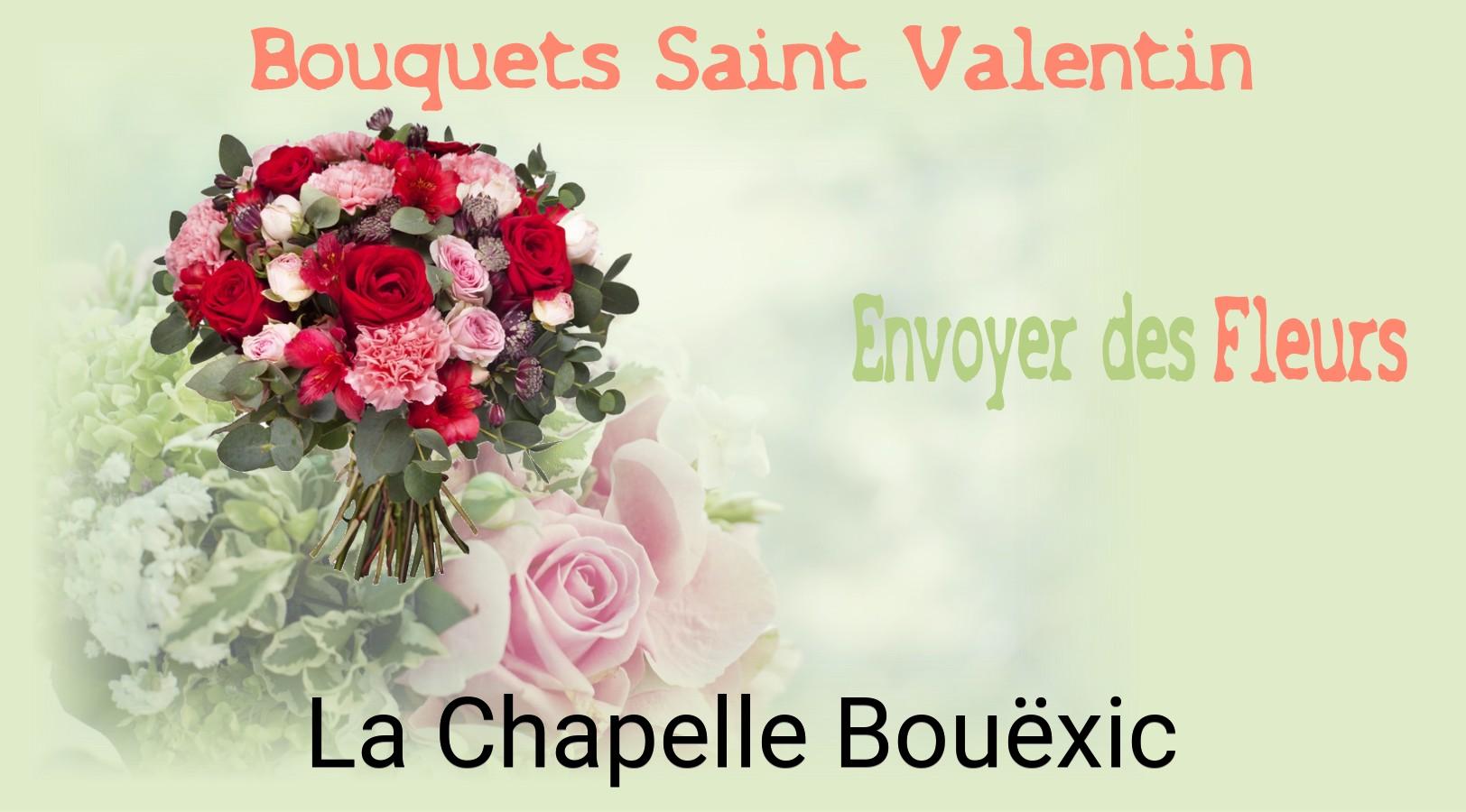 Roses de Saint-Valentin livrées à La Chapelle-Bouëxic